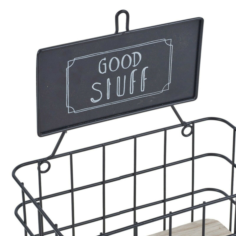21cm W Metal Storage Rack