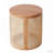 15.7'' Rubber Solid Wood SIDE TABLE
