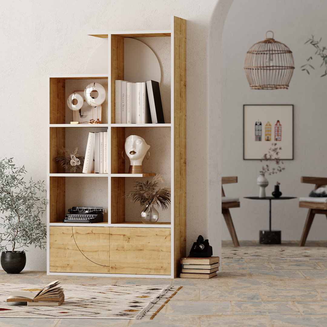 Ostara Bookcase Stylish and Functional Freestanding Storage Solution