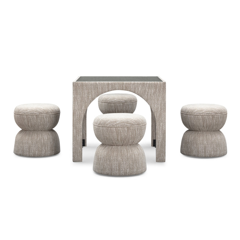 Tomlin Beige Gaming Table