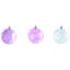 9cm Solid Colour Plastic / Acrylic Bauble