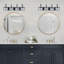 31" Black Iron Wall Sconce