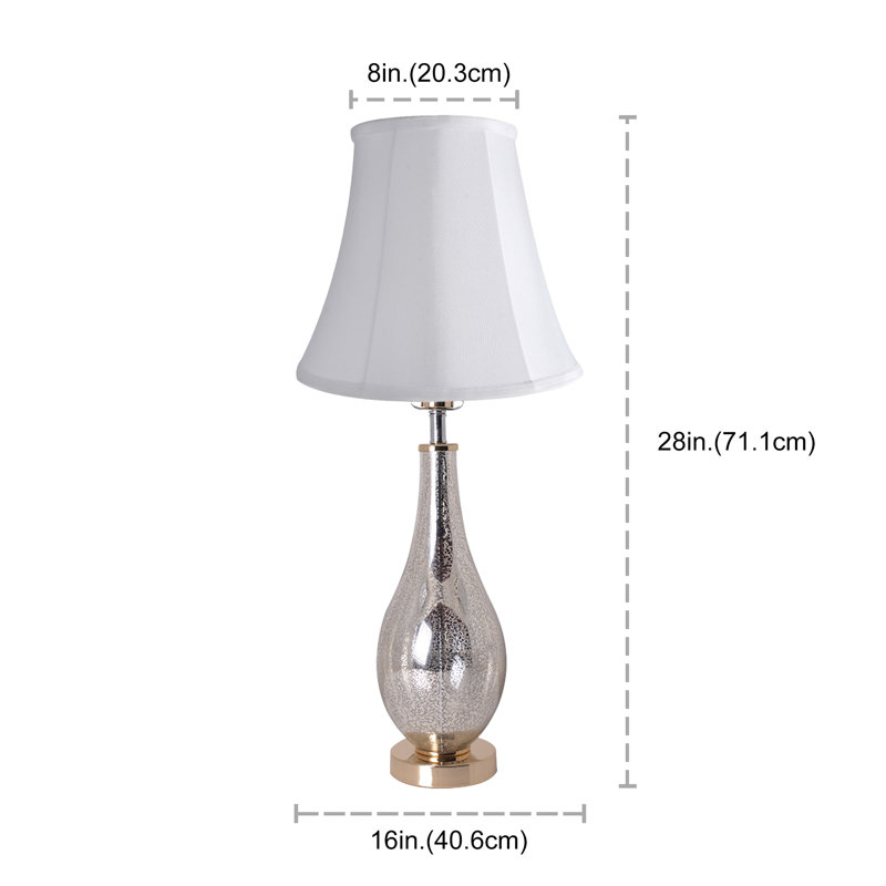 Ensemble de 2 lampes de table Tulip 28 "