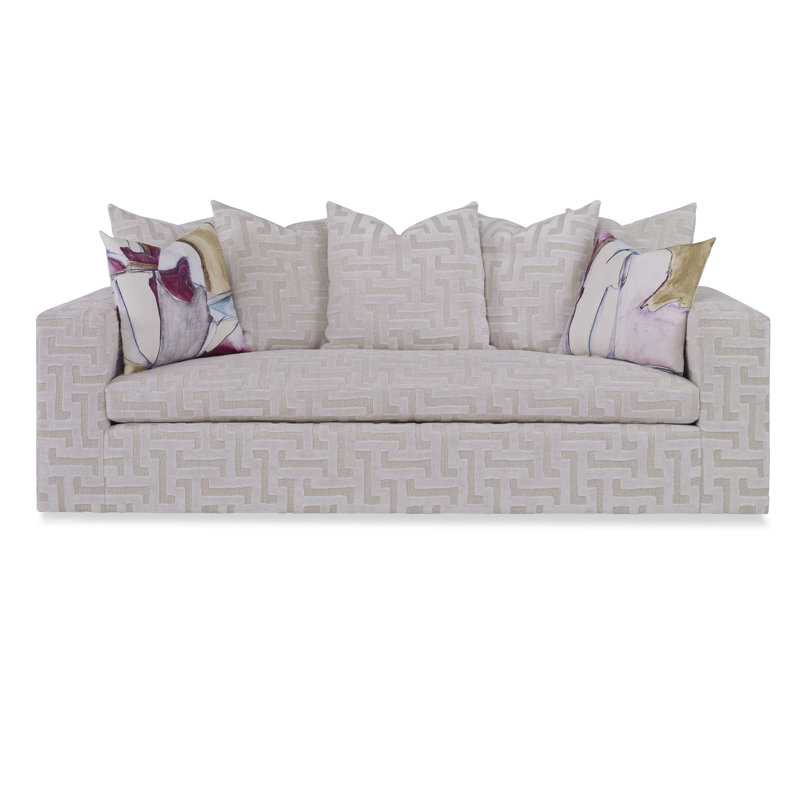 Retreat Sofa, Maya Wheat, Chester Turquoise