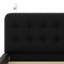 Lit plateforme tapissier avec 2 lampes de lecture-1331483576