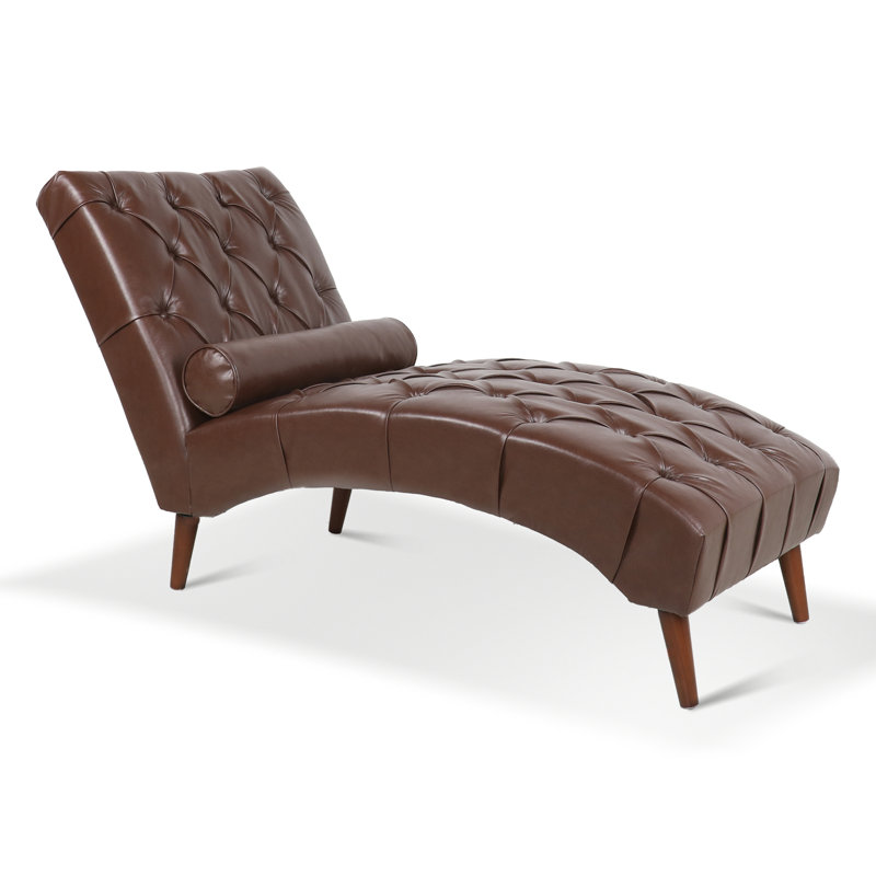 Chaise longue rembourrée