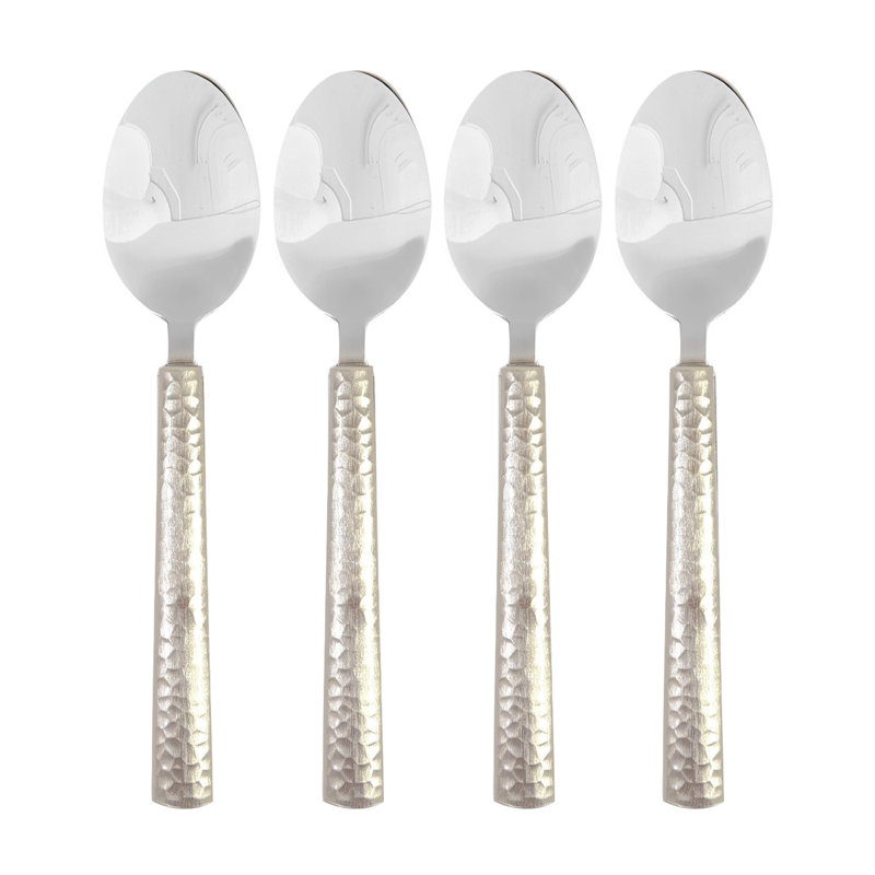 Cuillère de service en acier inoxydable Raghul, Argent