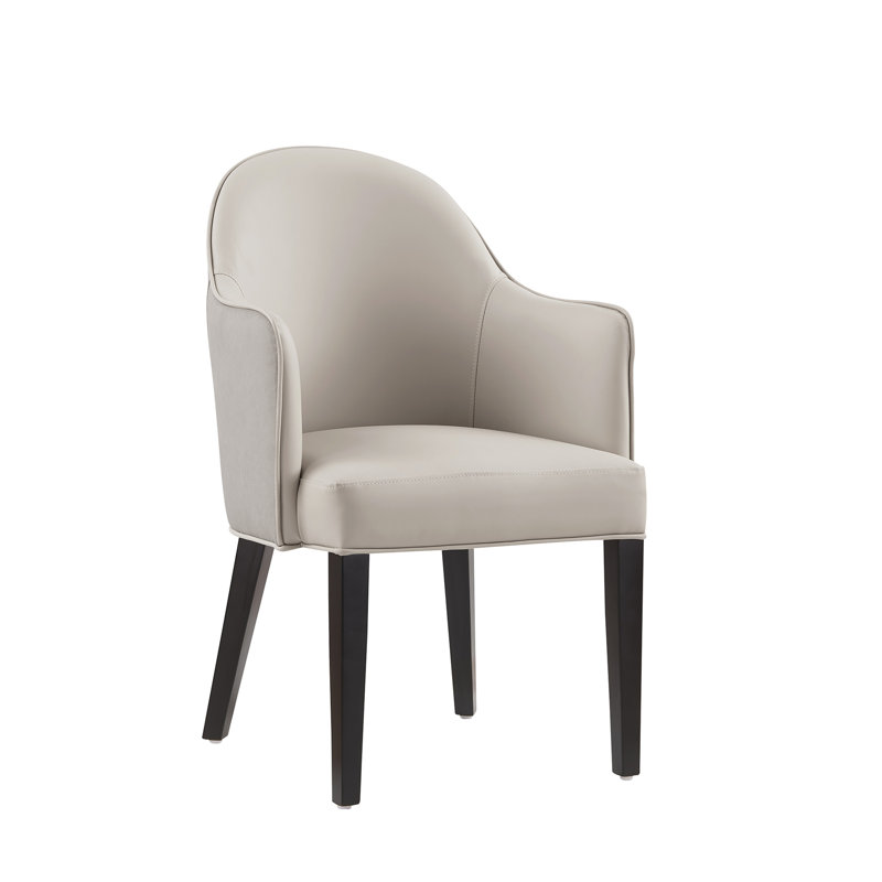 Fauteuil gris clair, Gris clair / gris