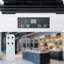 Chaufferette de garage 5000W 240V, fixation murale / plafond avec télécommande et thermostat