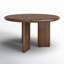 Harper 53" Round Table In American Walnut