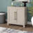 Chabot 28" Wide Rectangular Accent Cabinet in Alder White-173270081