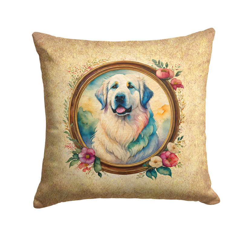  Coussin décoratif intérieur / extérieur en polyester Autre / Sans motif, H 18 po x l 18 po x P 4 po