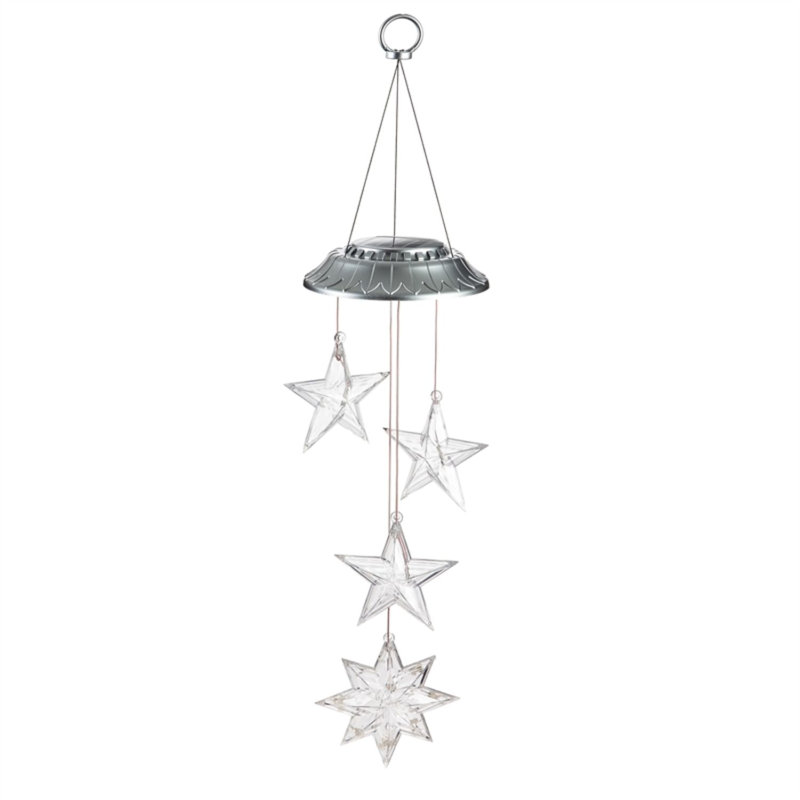29.13'' Solar Powered Outdoor Hanging Light
