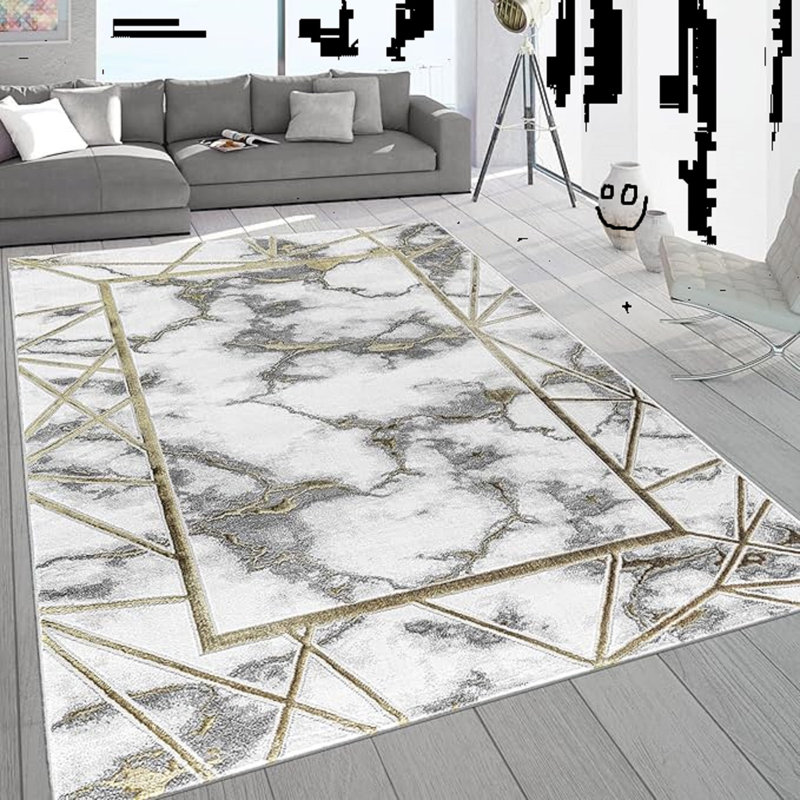 Abstract Area Rug, Rectangle 160 x 230 cm
