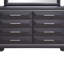 Commode noire G01600-D (commode)
