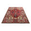 Rug & Kilim’S Transitional Rug In Red And Beige-Brown Floral Pattern-1100868133