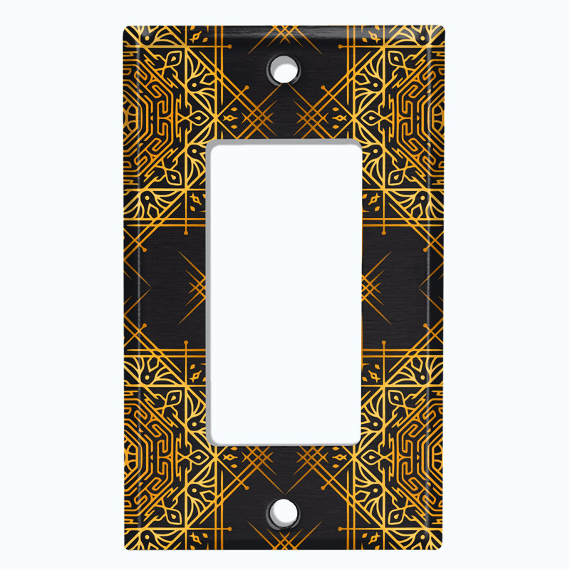 Plaque murale berçante Fancy Damask