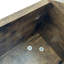 Table basse de table d'appoint hexagonale 23,62 po Table de chevet en bois antique (table seulement)
