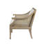 Chaise moderne de style rétro avec accoudoirs