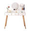 Bureau de coiffeuse Fashion avec miroir et lumières pour miroir de maquillage-1696133700