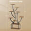 Plant Stand Indoor With Grow Lights, 9-Tier Bookshelf