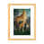 Toile avec cadre en bois beige n'est pas disponible