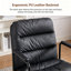 Chaise de bureau avec roulettes et accoudoirs-129105577