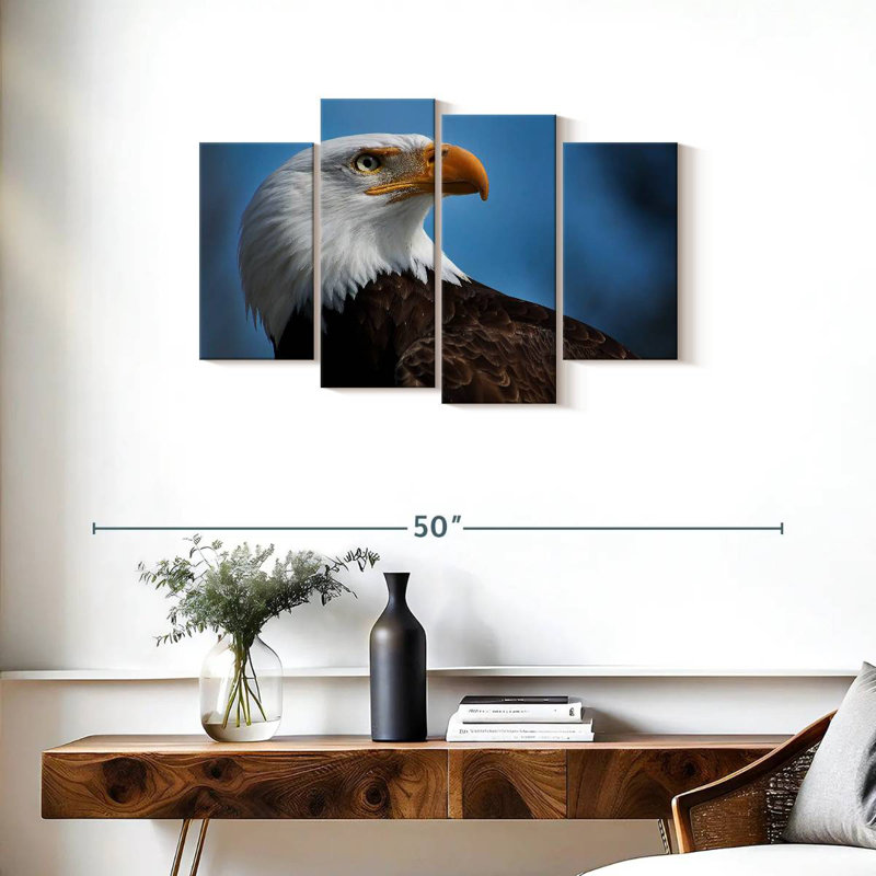 American Bald Eagle Headshot