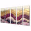 Morandiere I - Vineyard Wall Art - Décoration murale traditionnelle 5 pièces-82424992