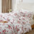 Microfiber Floral Print Comforter Set-110354015