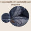 Canapé deux places en chenille de 175 cm, canapé moderne avec assise profonde, coussin à ressorts, table d'appoint pliable et coussin décoratif.-53309703