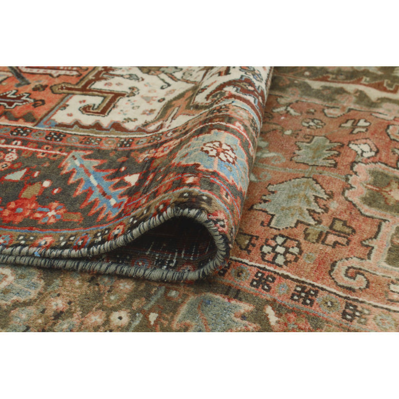 Khylar Heriz Omeed Rust Rug