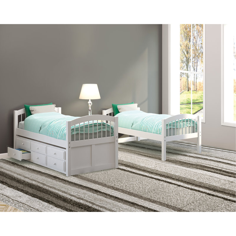 Bunk Bed W/Trundle & Storage