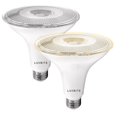 15 Watt (120 Watt Equivalent), PAR38 LED, Dusk to Dawn Light Bulb, E26/Medium (Standard) Base