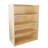 X-Deep Bookshelf- 49"H x 18" D