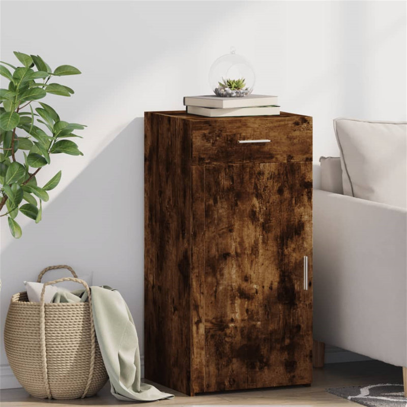 Neelum Sideboard, White, 93cm H x 45cm W x 41cm D