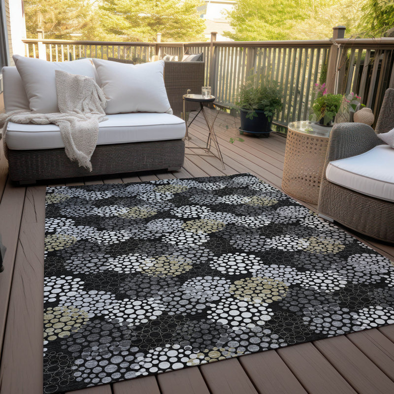 Tapis intérieur / extérieur Maliana, Rectangle 8 pi x 10 pi
