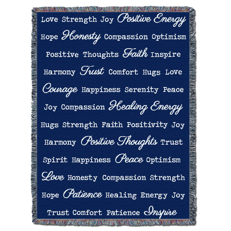 Couverture bleu foncé Pure Country Weavers, Bleu foncé
