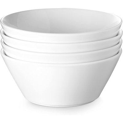 Ensemble de 4 grands bols à salade 58,5 oz