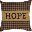 Coussin 100% coton Hope