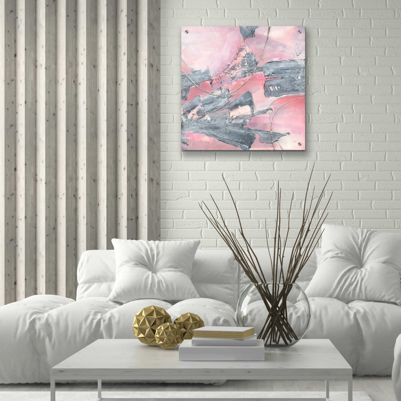 "Blush blanchi III" par Chris Paschke, H 24 po x l 24 po x P 0,2 po