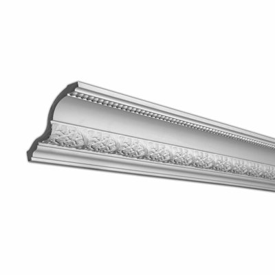 Moulure couronnée en polyuréthane 3-8 / 8 po x 4 5/8 po x 96 po Laurel Pro