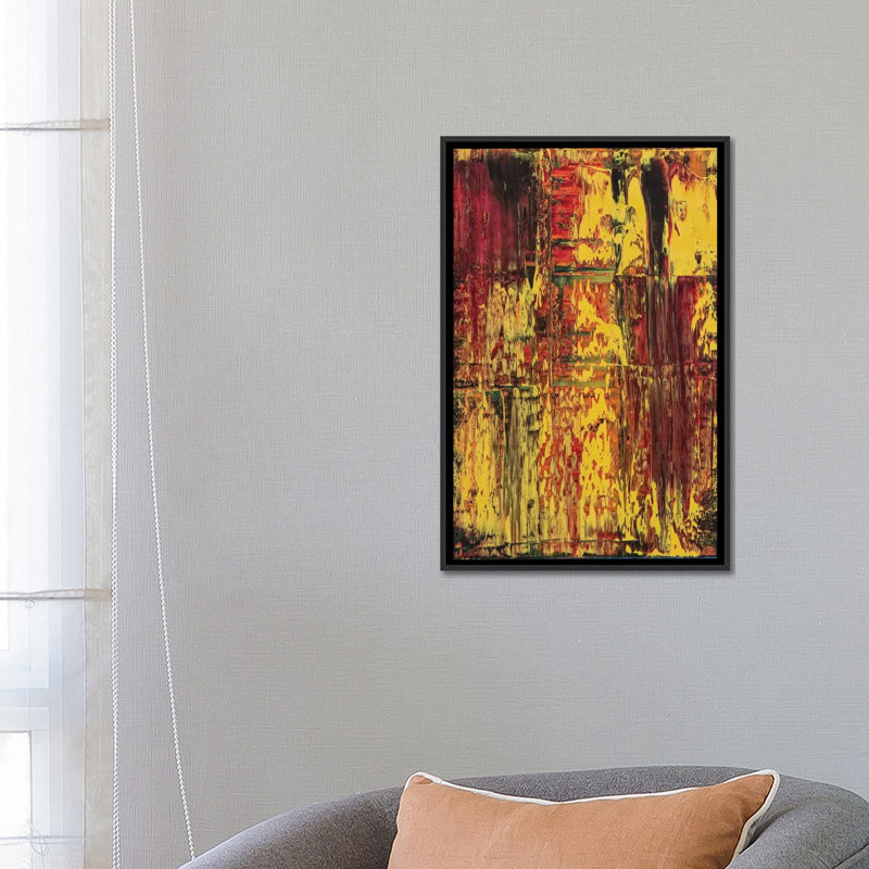 « rasta », reproduction sur toile, H 26 po x l 18 po x P 1,5 po, Toile avec cadre noir, Pas de tapis