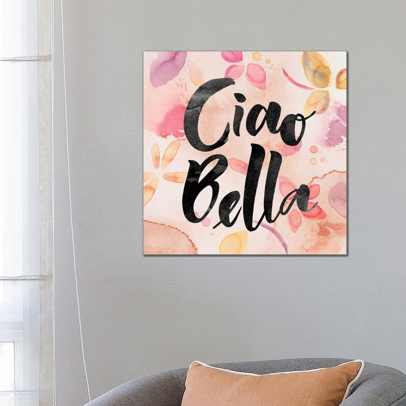 Ciao Bella - Wrapped Canvas Painting, 66.04 cm H x 66.04 cm W x 3.175 cm D