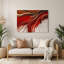 «Lyrical Abstraction 1», art mural en métal brun-1787233224
