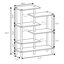 Zilla 101cm H x 80cm W Plastic Etagere Bookcase-2122962430