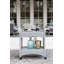 Universal Loom Accessories Lloyd Flanders Bar Cart Aluminum Frame and Wicker Outer Material-69510137