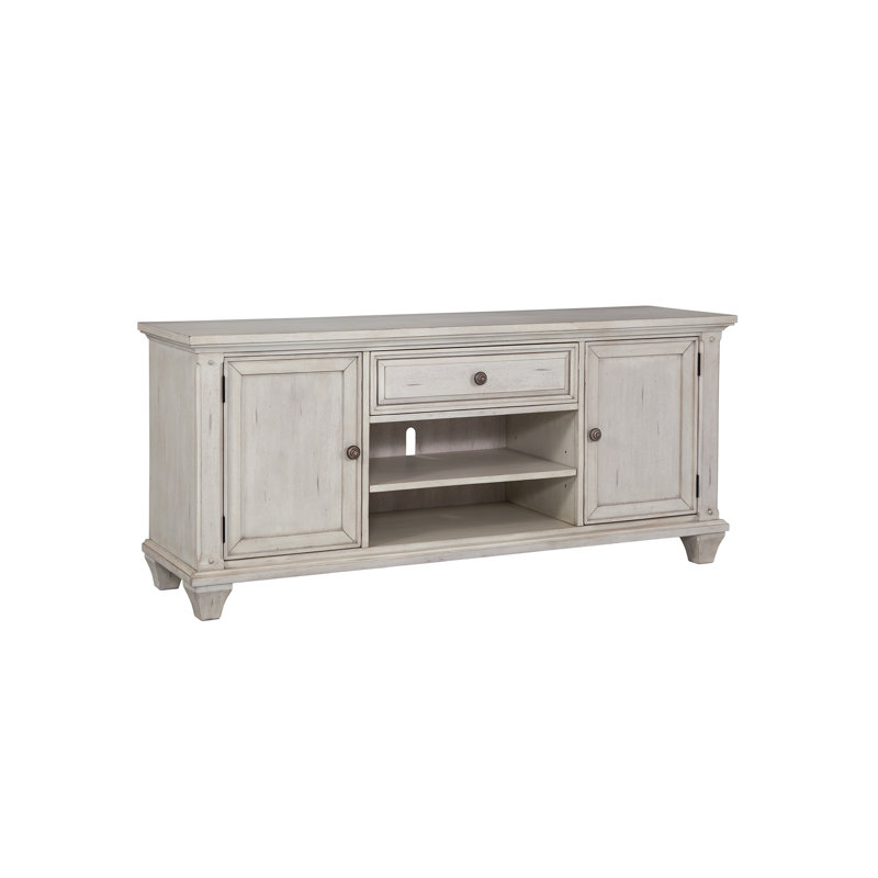 Ilfracombe TV Stand for TVs up to 70", Antique White