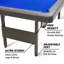 Table de billard GoSports de taille moyenne - Choisissez entre 1,83 m et 2,13 m - Modèle pliable-63853231-63853230
