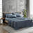 Kenneth Cole Solution Recyled Polyester Solid Bonus Sheet Set-88962059-88962061